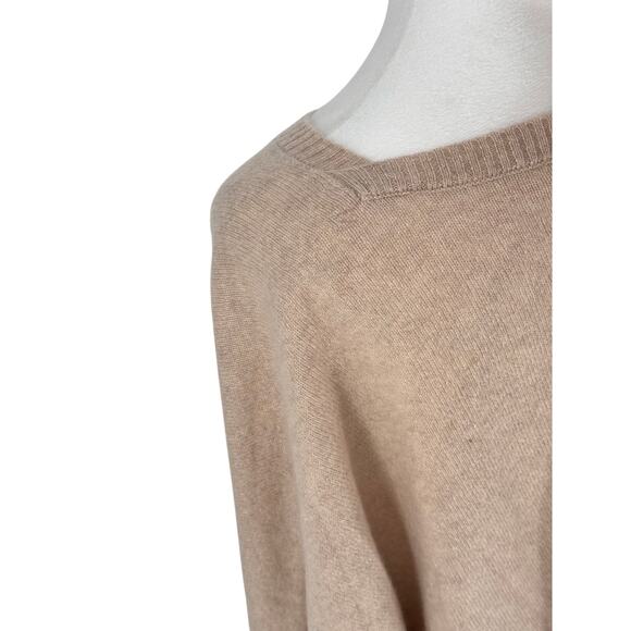 ✨ Tuckernuck 100% Cashmere Oversized Batwing Sweater – Camel – NWT – Size XL ✨ - Picture 3 of 10